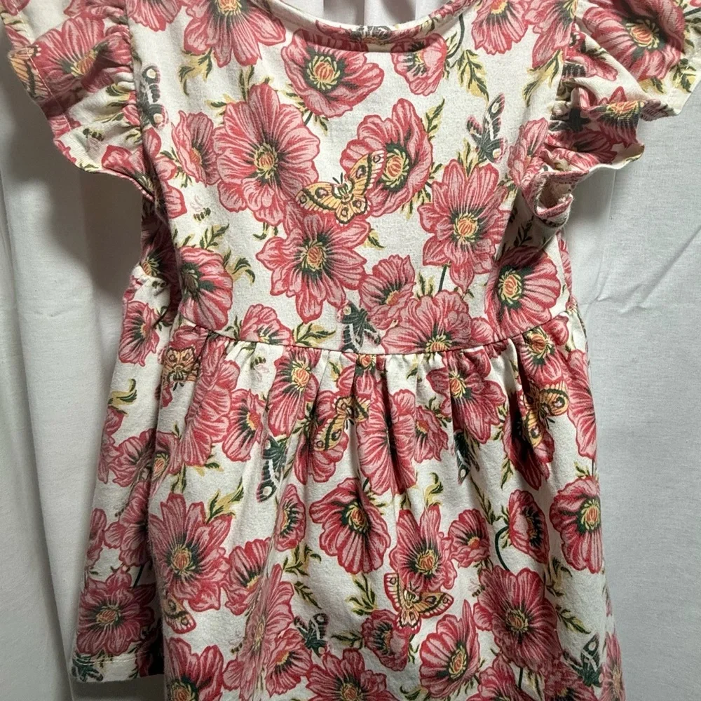 Cynthia Rowley Lot of 3 dress size 2t Flutter Sleeve Dress Easter/Spring